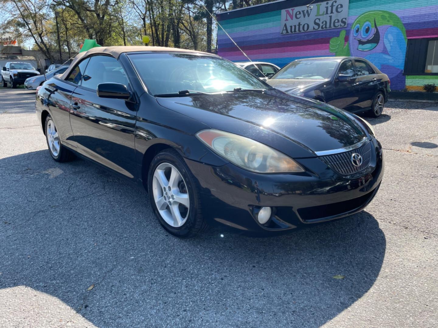 2006 BLACK TOYOTA CAMRY solaras (4T1FA38P26U) , Automatic transmission, located at 5103 Dorchester Rd., Charleston, SC, 29418-5607, (843) 767-1122, 36.245171, -115.228050 - Photo#0